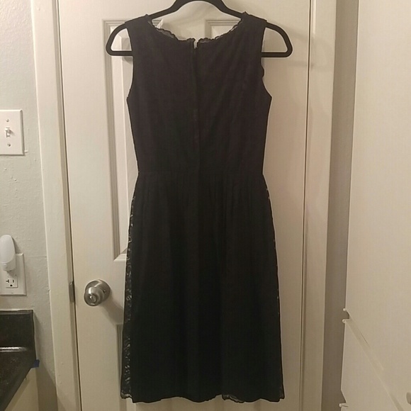 Vintage Black Lace Dress - Picture 6 of 8